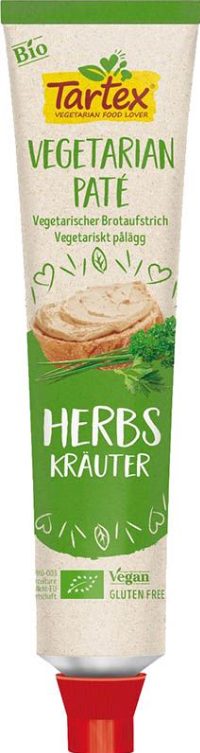 Tartex Vegetarischer Brotaufstrich Kräuter (200g)