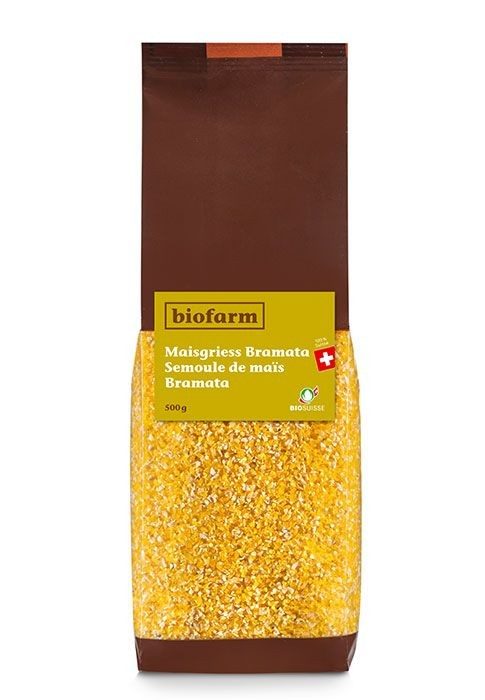 biofarm Maisgriess Bramata Knospe (500g)