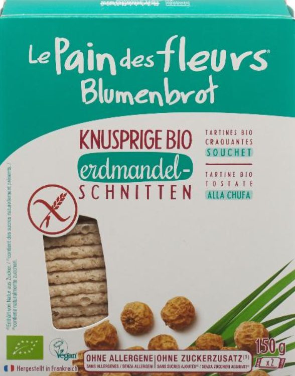 Le Pain des fleurs Knusprige Schnitten Erdmandel (150 g)