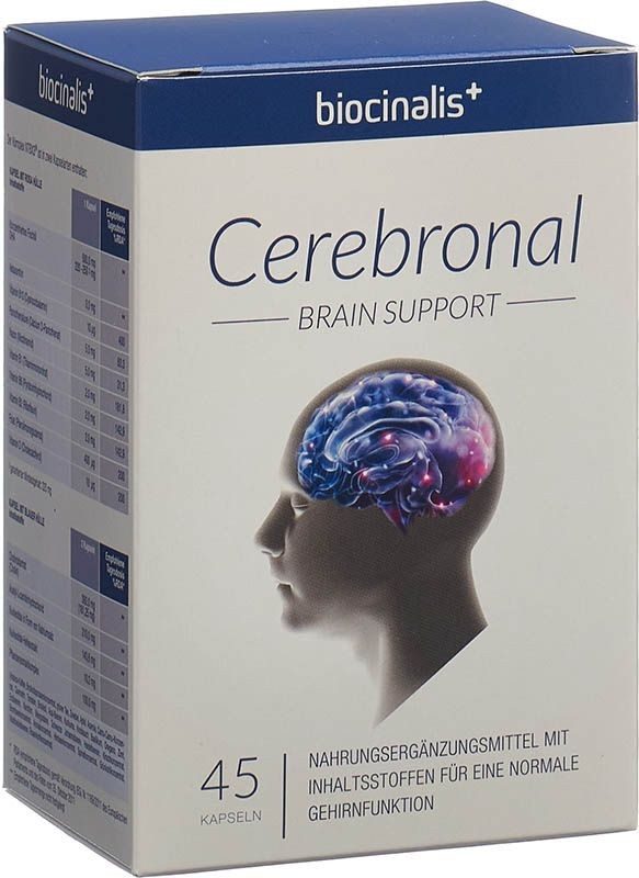 Cerebronal Kapseln rosa + Kapseln blau (45 Stk)