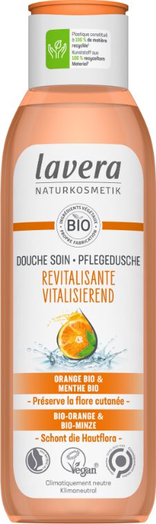 Lavera Vitalisierende Pflegedusche Bio-Orange & Bio-Minze (250ml)