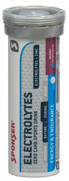 SPONSER - Fit & Well Brausetabletten, Electrolytes Tabs Beere 10x4.5g, One Size