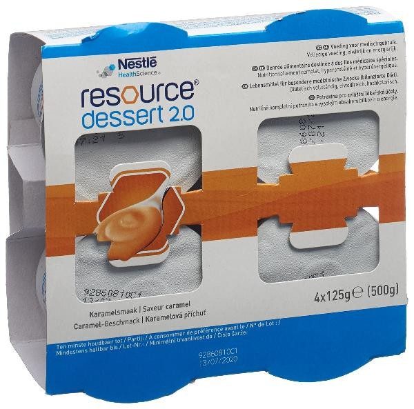 Resource Dessert 2.0 Caramel (4x125g)