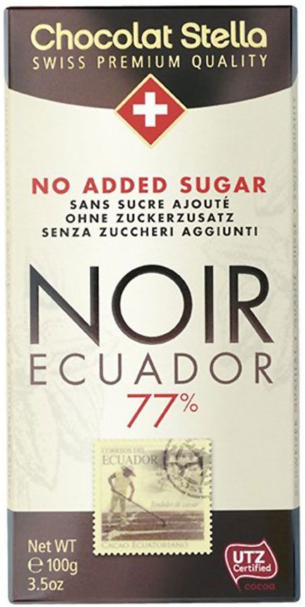 Chocolate Stella Schokolade Noir 77% Ecuador (100g)