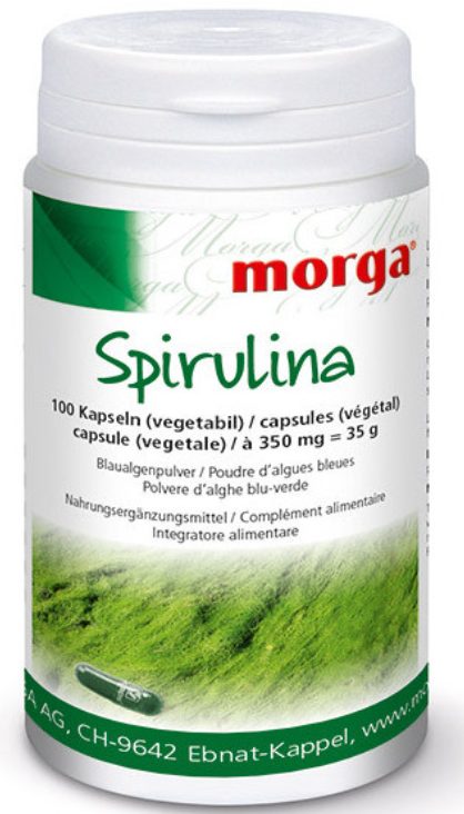 Morga Spirulina Vegicaps (100 Stk)