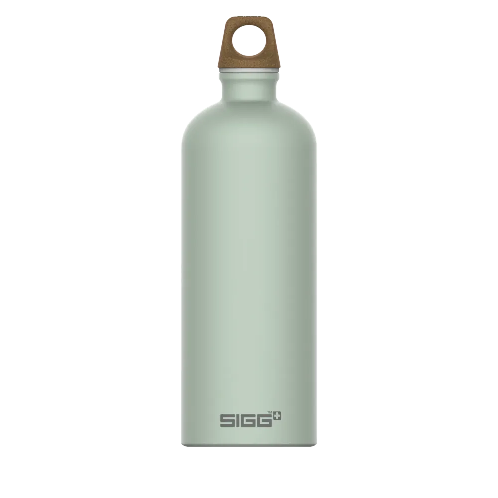 Sigg Traveller MyPlanet Repeat Plain 1.0 L Trinkflasche – Trinkflasche/Thermosflasche/Shaker – grün