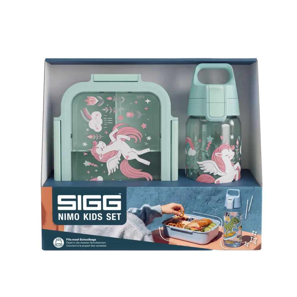 Schulset Total ONE Kids + NIMO Lunchbox Uniflower