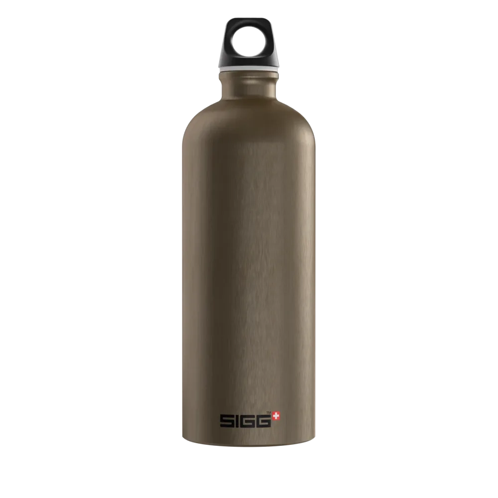 Sigg Traveller 1 L Trinkflasche Grau, Herren, Größe: ONE SIZE