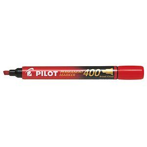  Pilot Permanent Marker 400, 4mm, Keilspitze, rot, SCA-400-R 