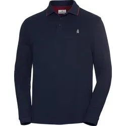 Jacques Britt Herren Poloshirt Piqué langarm
