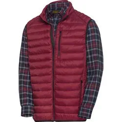 Ducktail Herren-Set Weste und Flanellhemd