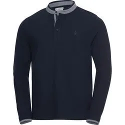 Stone Rich Herren Henley Shirt langarm