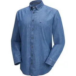 Tom Ramsey Herren Jeanshemd langarm