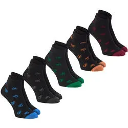 Benetton 5er Pack Socken gemustert tief