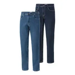 HENSON&HENSON 2er Pack Herren Jeans
