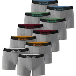 Benetton 10er Pack Boxershorts aus Baumwolle
