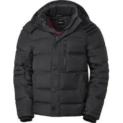 Zerberus Herren Steppjacke Struktur