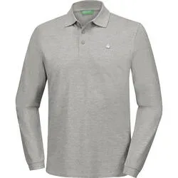 Benetton Poloshirt langarm unisex, hautfreundlich aus 100% Baumwolle