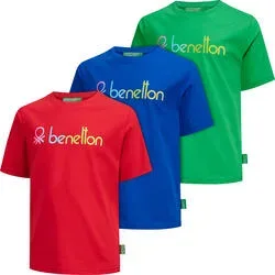 Benetton 3er Pack Kinder T-Shirts
