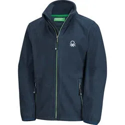 Benetton Kinder Fleecejacke, atmungsaktiv und schnelltrocknend