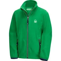 Benetton Kinder Fleecejacke, atmungsaktiv und schnelltrocknend