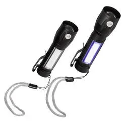 Rodh Doppelpack Taschenlampe LED/UV