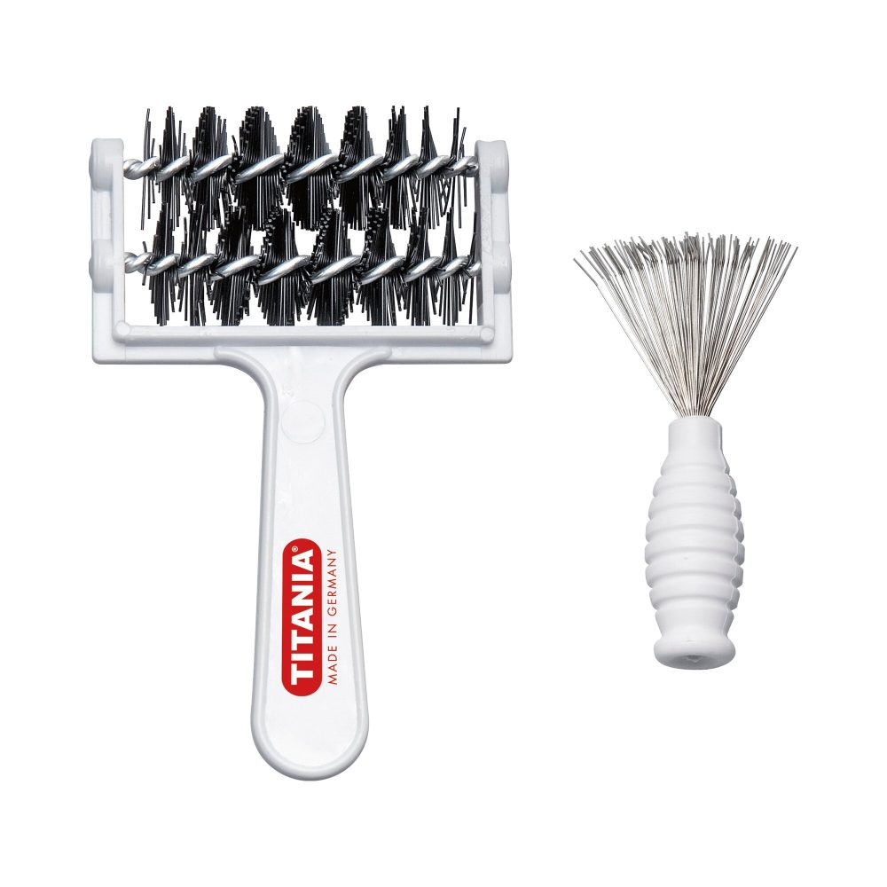 TITANIA TITANIA® Kamm- und Bürstenreinigungs-Set, 2-teilig