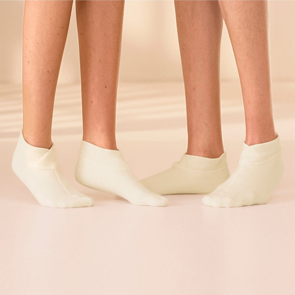 Angora-Kuschelsocken, Größe: XL, beige