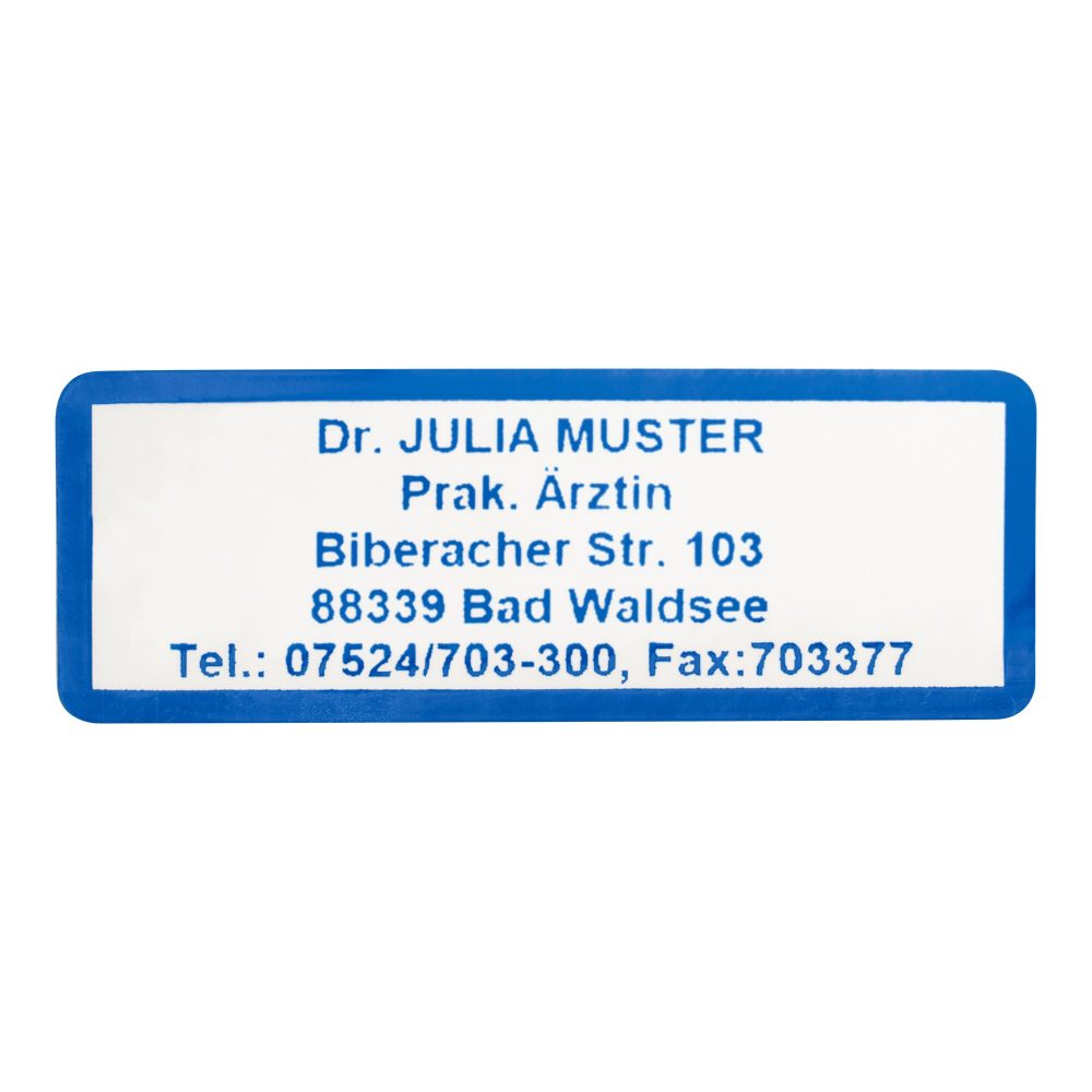 Namensaufkleber 