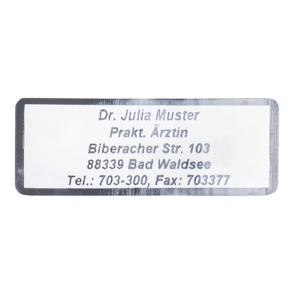 Namensaufkleber 