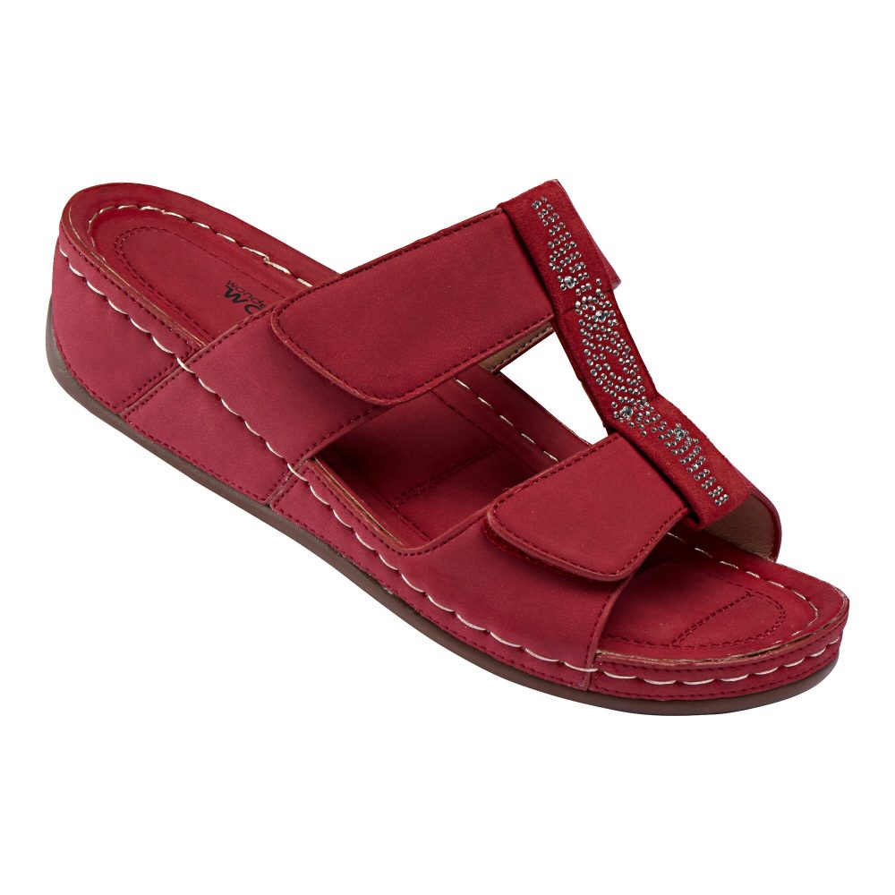 wonderwalk Komfort-Klettpantolette 