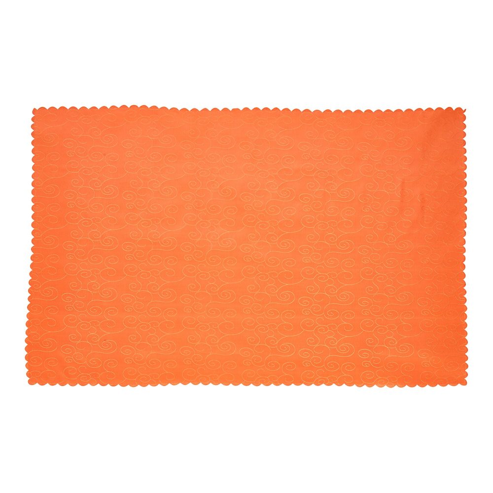 Jacquard-Tischdecke, orange