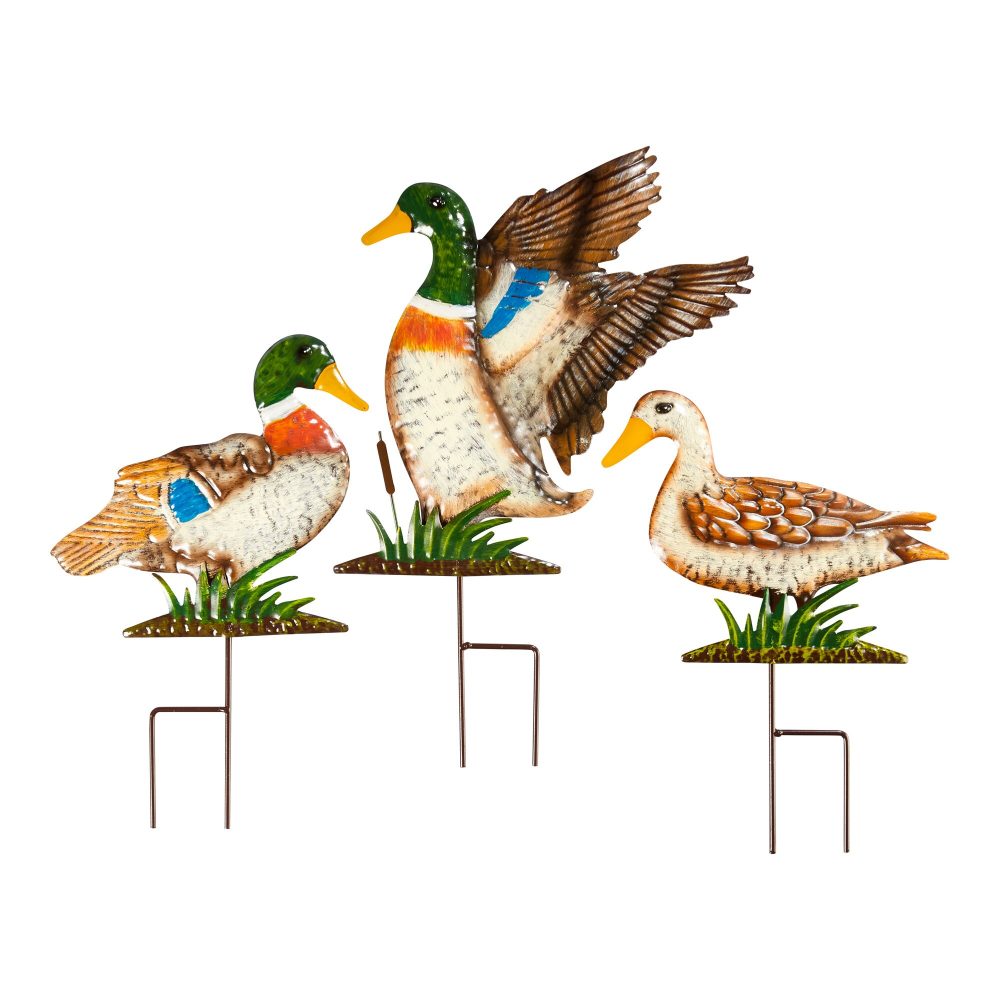 ?Gartenstecker ?Enten-Trio?