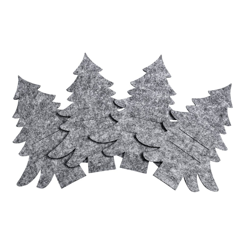Bestecktaschen ?Tannenbaum?, 4 Stück