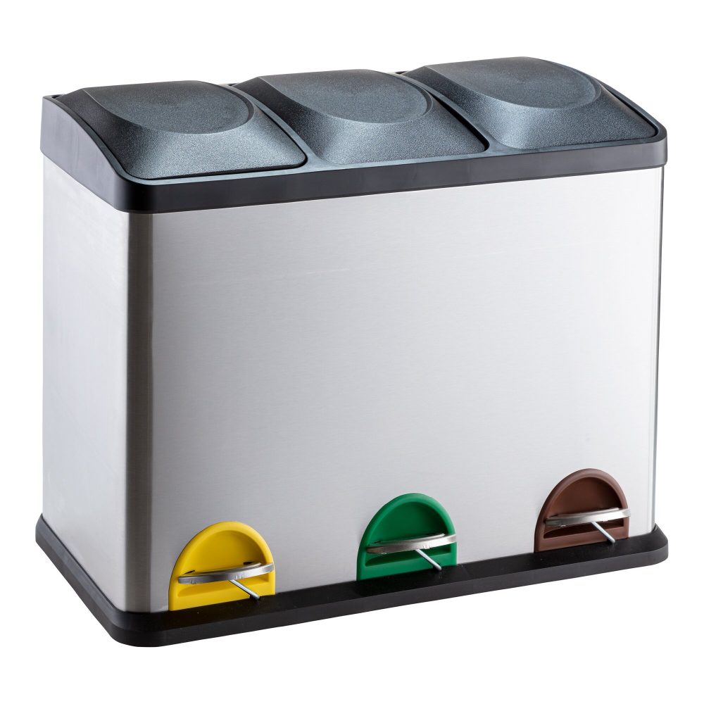 Mülltrennsystem ?Premium?, 3 Fächer je 18 l