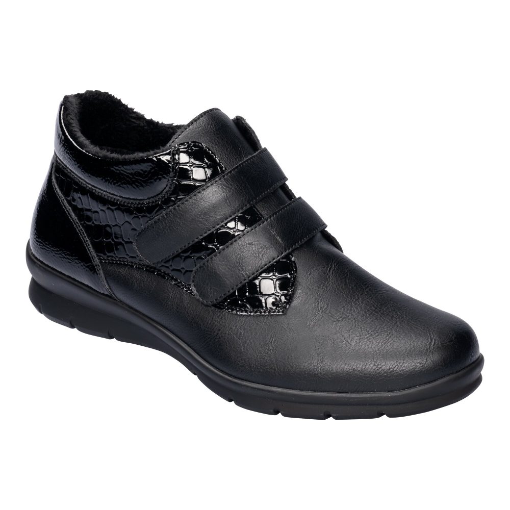 wonderwalk Klett-Stiefelette ?Helga?, Größe: 36, schwarz