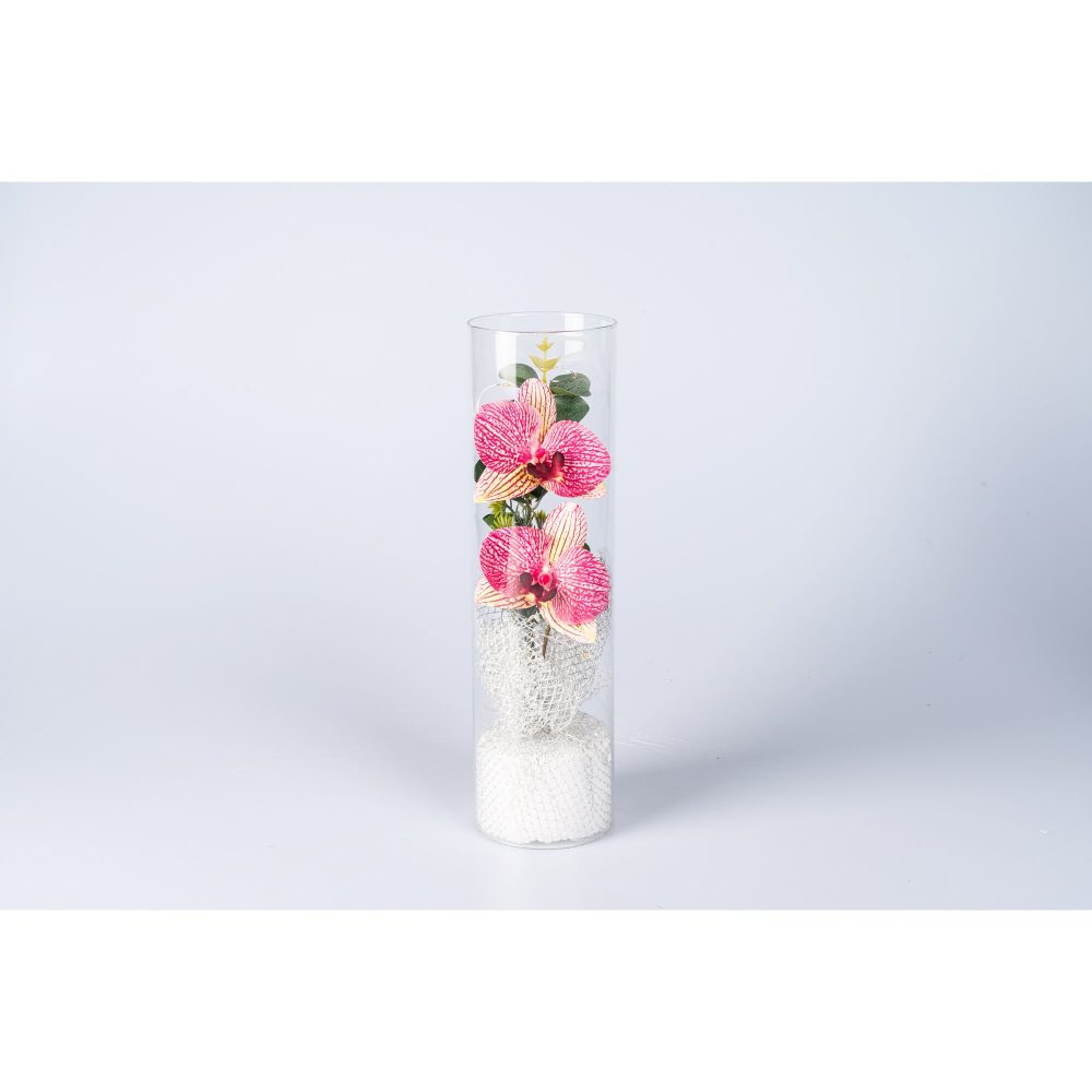 LED-Deko ?Orchidee im Glas?