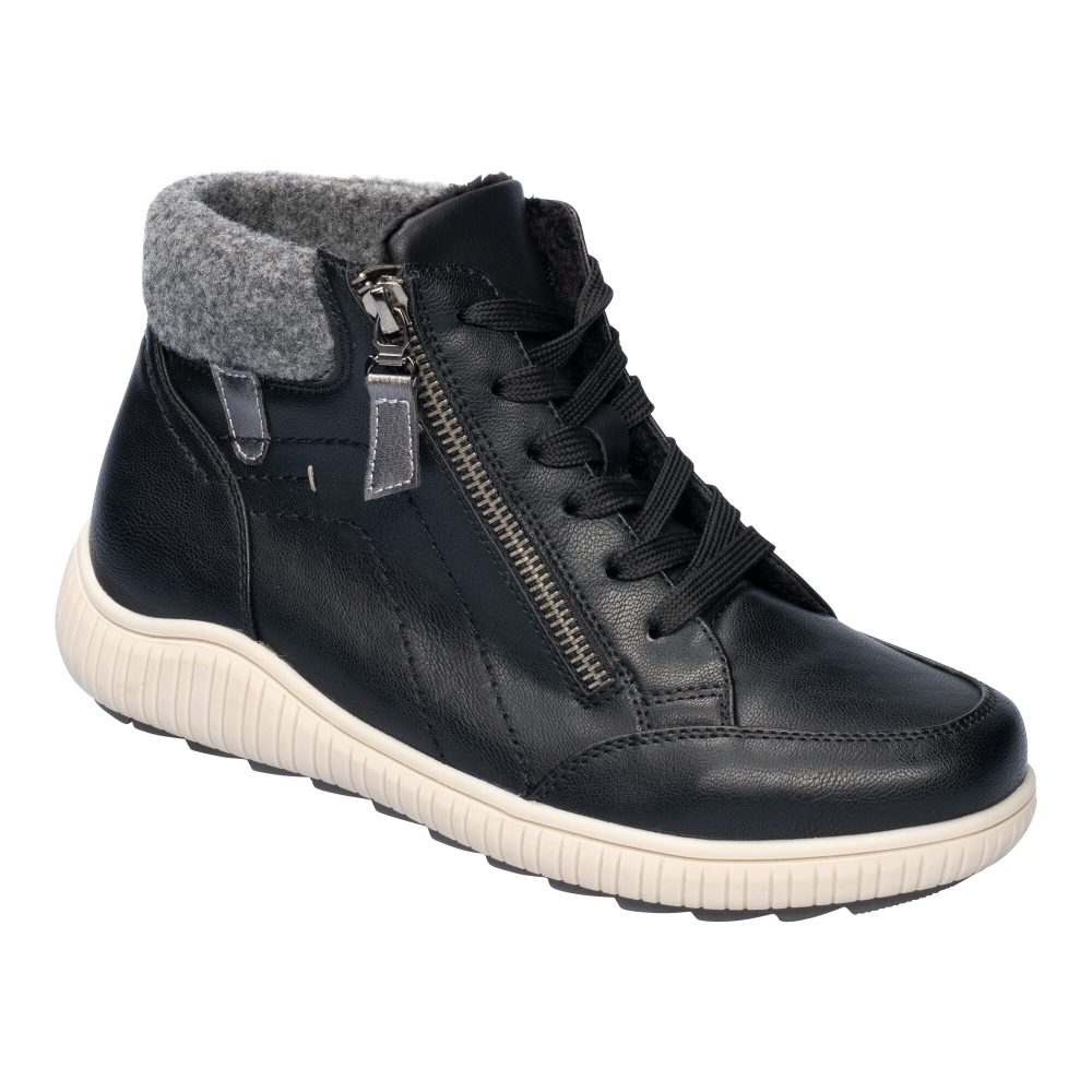 wonderwalk Wärme-Knöchelsneaker ?Annette?, Größe: 36, schwarz
