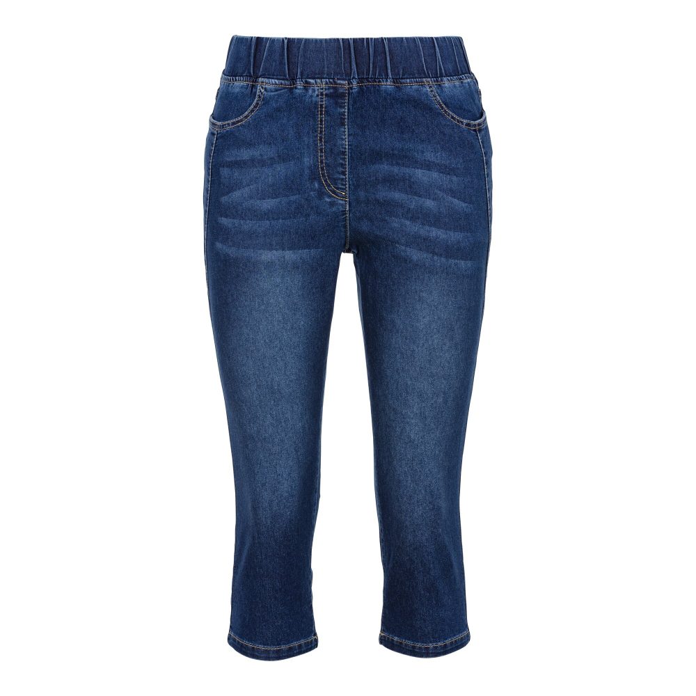 Capri-Schlupfjeans ?Dunja?, Größe: XXL
