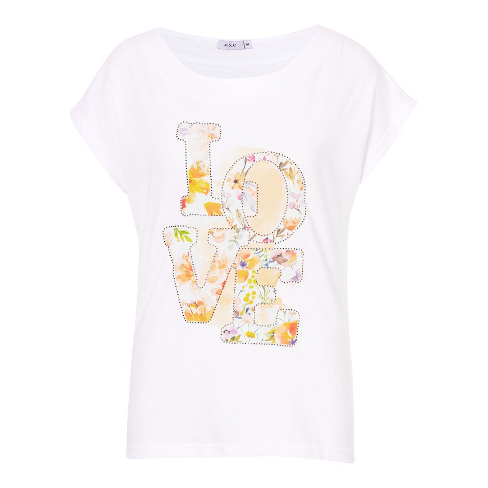 Damen Baumwoll-T-Shirt ?Love?, Größe: M