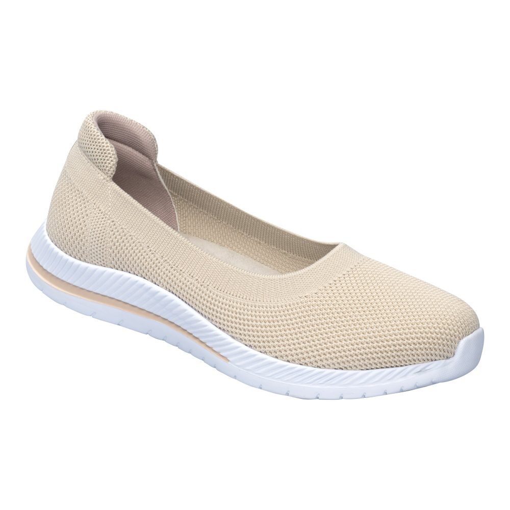 wonderwalk Stretch-Ballerina ?Federleicht?, Größe: 39, beige
