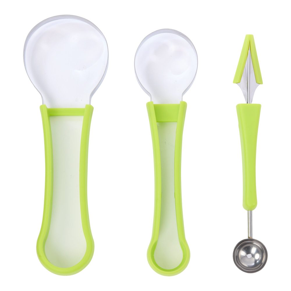 Obst-Dekorier-Set, 3-teilig