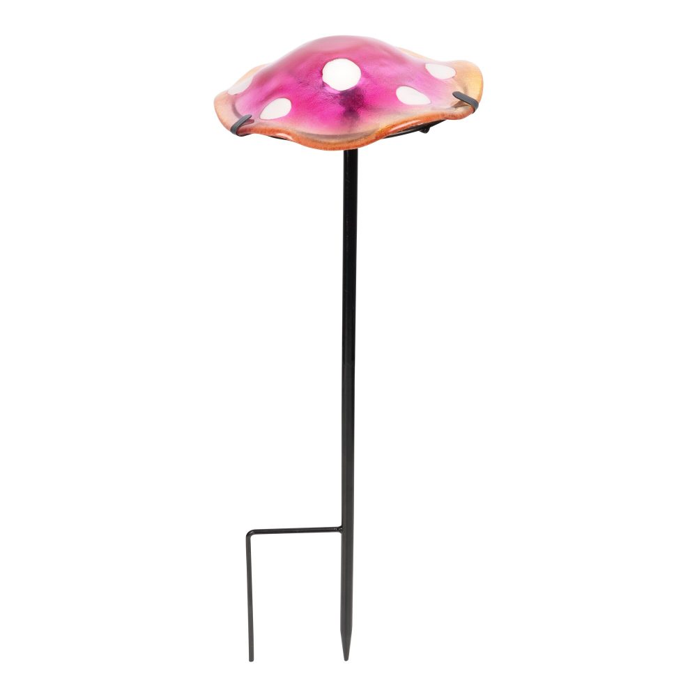 Glas-Gartenstecker ?Pilz?