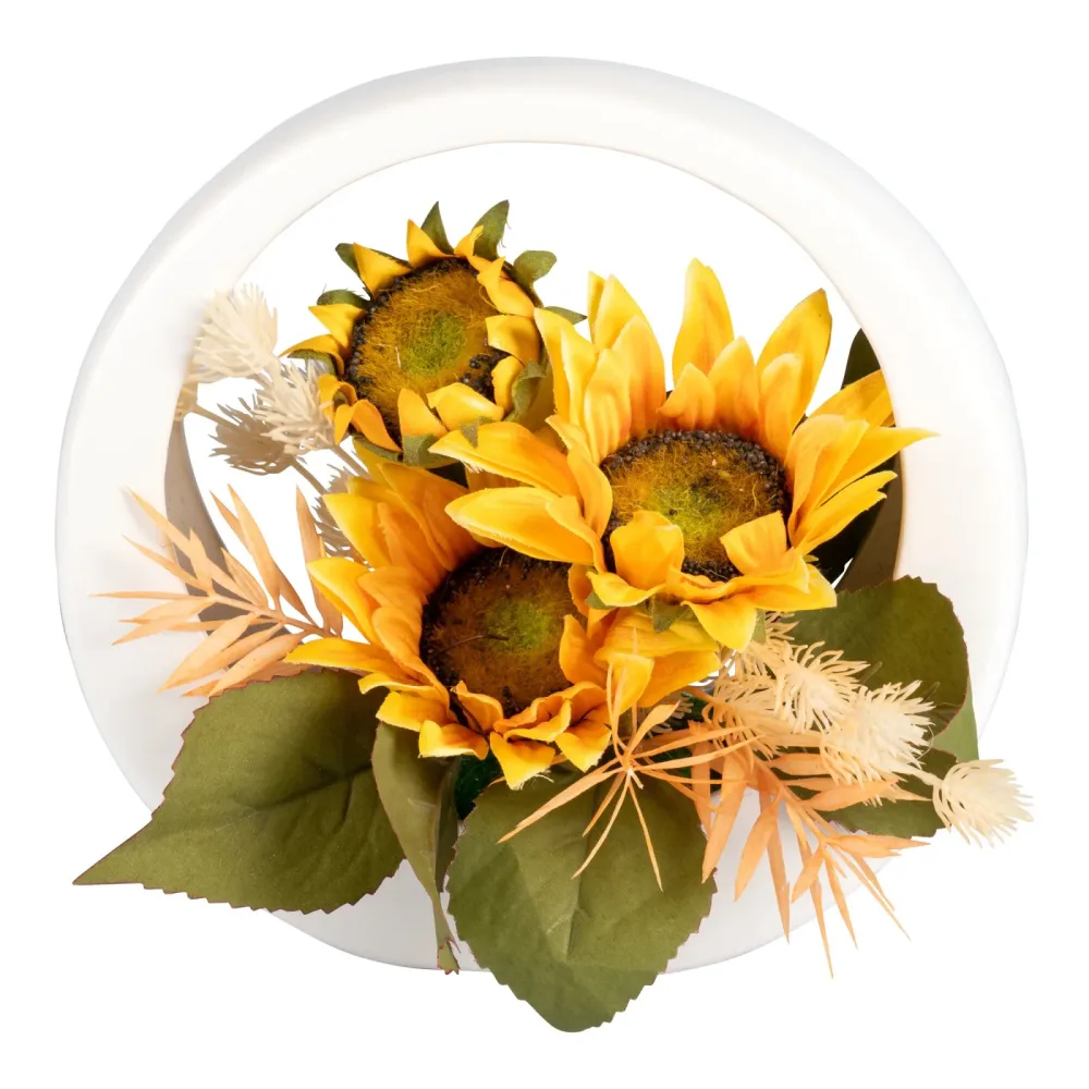 Porzellan-Dekofigur ?Sonnenblumen?