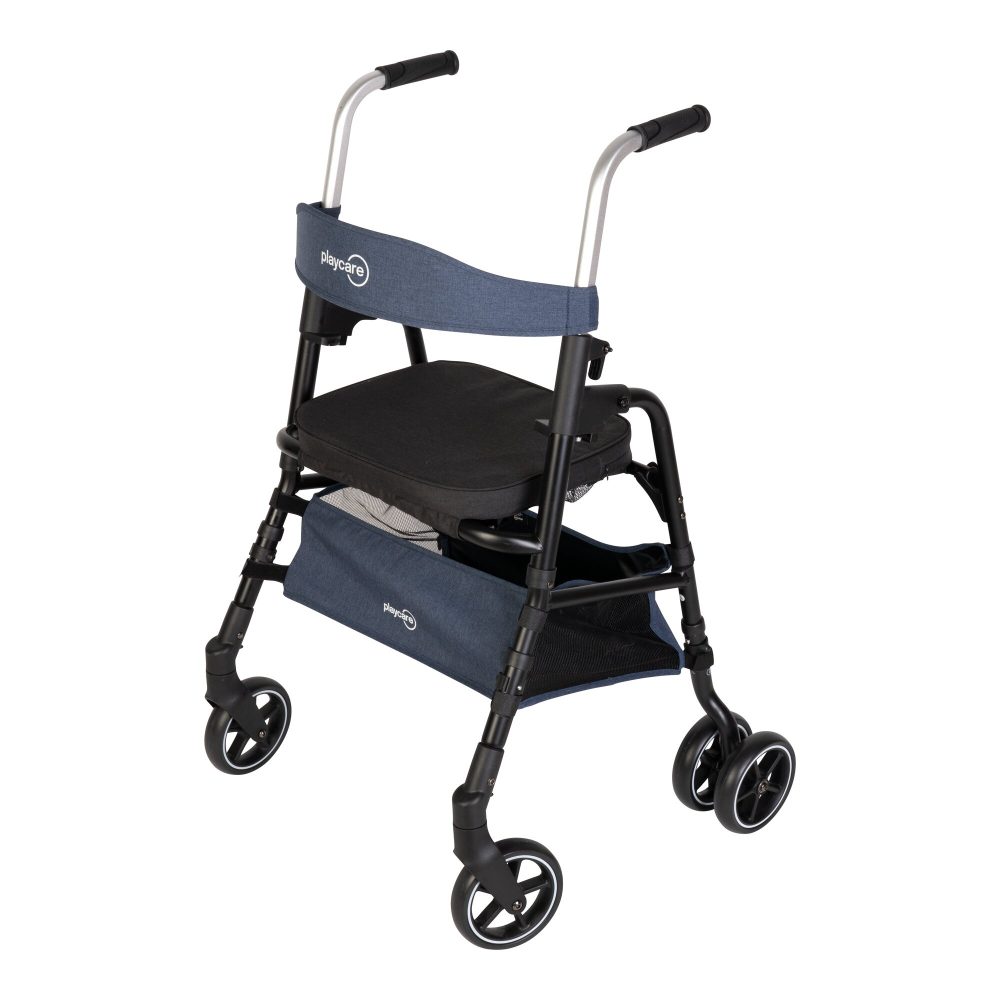 Gehhilfe W05 mit Sitztasche, klappbar