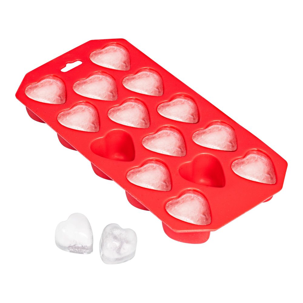 Silikon-Eiswürfelform ?Herzen?