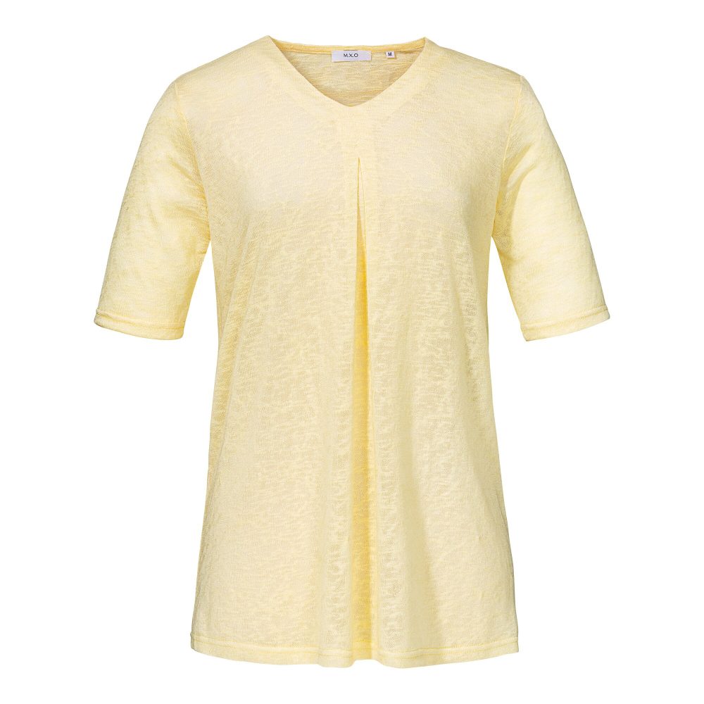 Tunika-Shirt ?Leinenoptik?, Größe: S