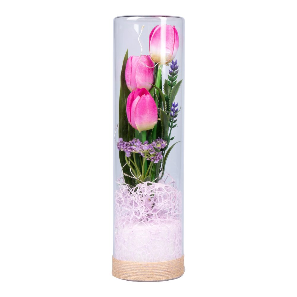 LED-Glasdeko ?Tulpen?