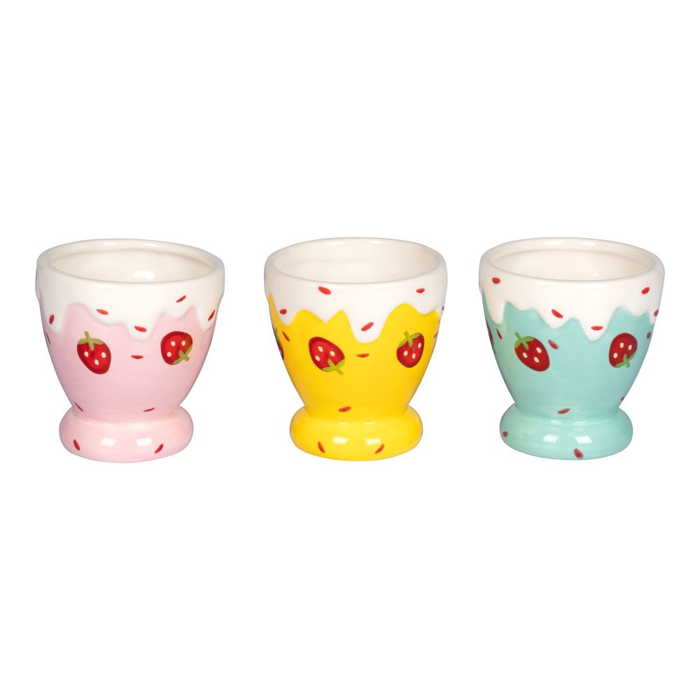 Eisbecher ?Erdbeere?, 3 Stück
