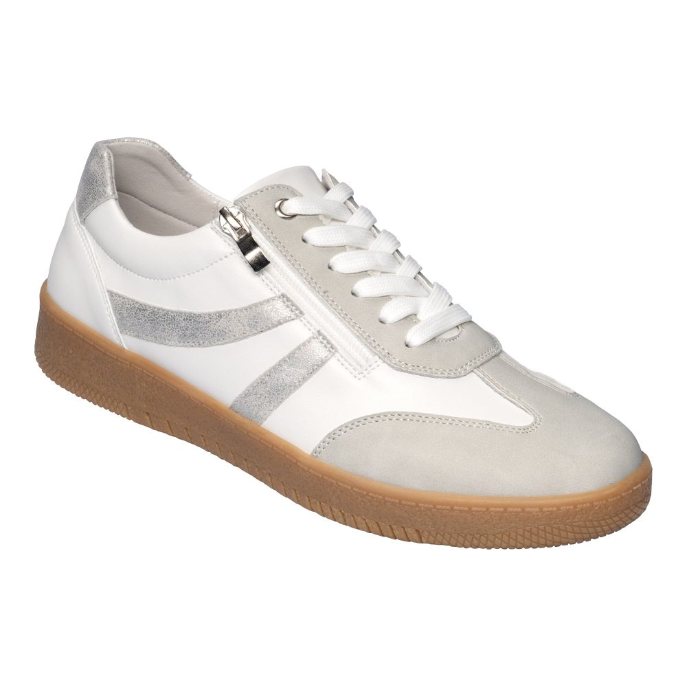 wonderwalk Leder-Sneaker ?Lisa?, Größe: 36, grau